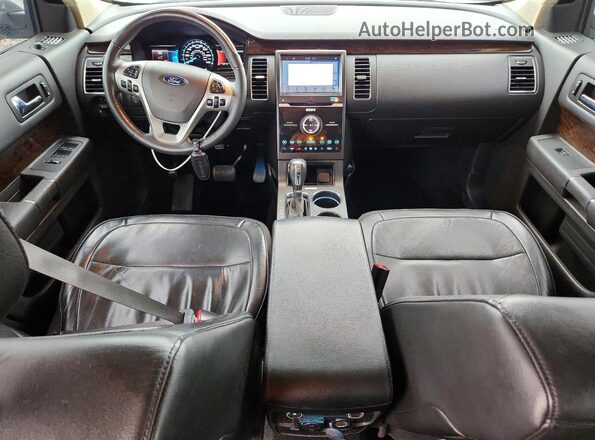 2FMHK6D84KBA35198 2019 FORD FLEX Silver Vista del salpicadero