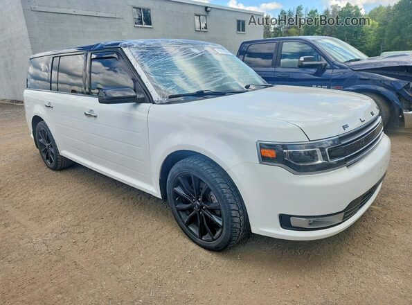 2FMHK6D85KBA05191 2019 FORD FLEX White Front right