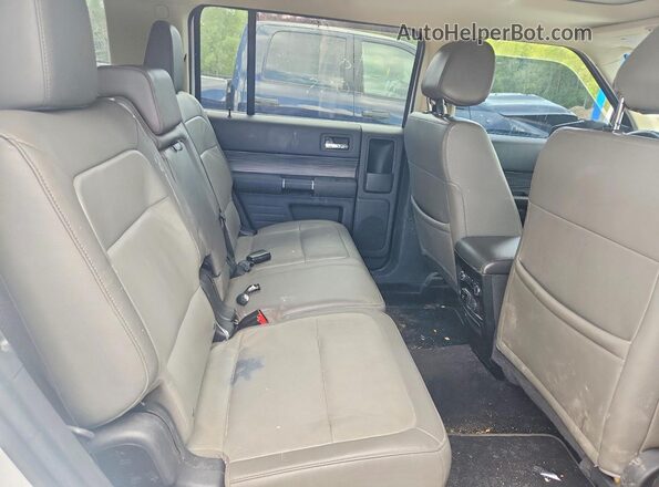 2FMHK6D85KBA05191 2019 FORD FLEX White Rear interior view