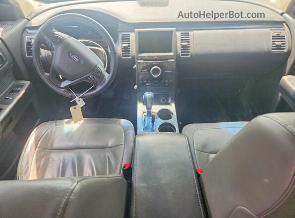 2FMHK6D85KBA05191 2019 FORD FLEX White Dashboard view
