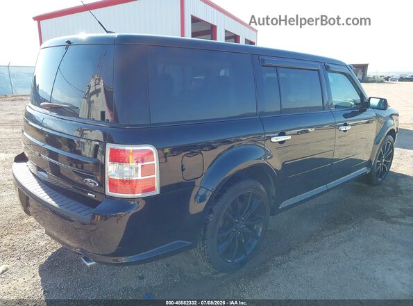 2FMHK6D85KBA19799 2019 FORD FLEX Black Trasero derecho