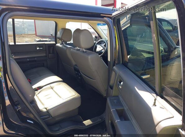 2FMHK6D85KBA19799 2019 FORD FLEX Black Vista de la etiqueta del VIN