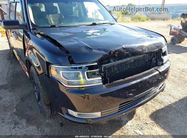 2FMHK6D85KBA19799 2019 FORD FLEX Black Vista frontal