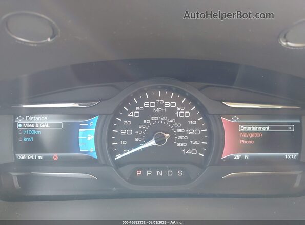 2FMHK6D85KBA19799 2019 FORD FLEX Black Vista de los asientos traseros