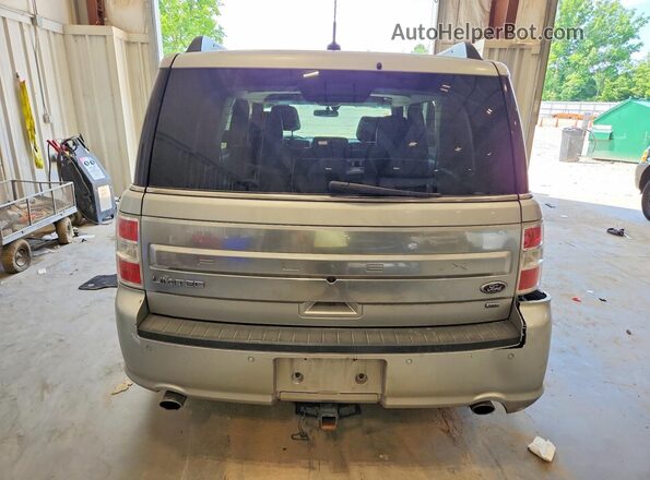 2FMHK6D86GBA03862 2016 FORD FLEX Silver Вид ззаду