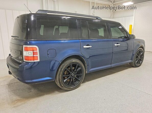 2FMHK6D87HBA06397 2017 FORD FLEX Blue Tył prawy