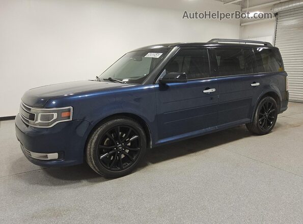 2FMHK6D87HBA06397 2017 FORD FLEX Blue 