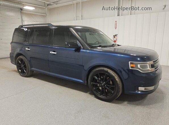 2FMHK6D87HBA06397 2017 FORD FLEX Blue 