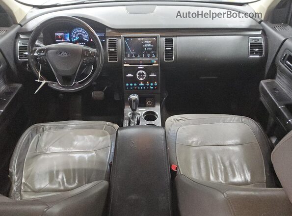2FMHK6D87HBA06397 2017 FORD FLEX Blue 