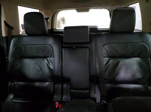 2FMHK6D87KBA20582 2019 FORD FLEX Black Вид задніх сидінь
