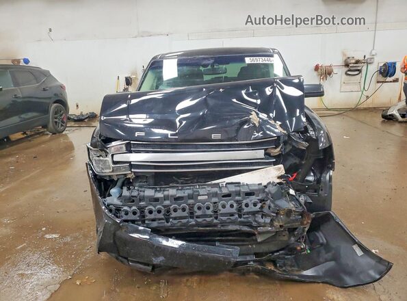 2FMHK6D87KBA20582 2019 FORD FLEX Black Вид спереду