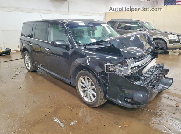 2FMHK6D87KBA20582 2019 FORD FLEX Black Передня права чверть
