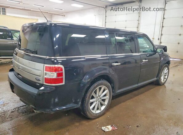 2FMHK6D87KBA20582 2019 FORD FLEX Black Задня права чверть