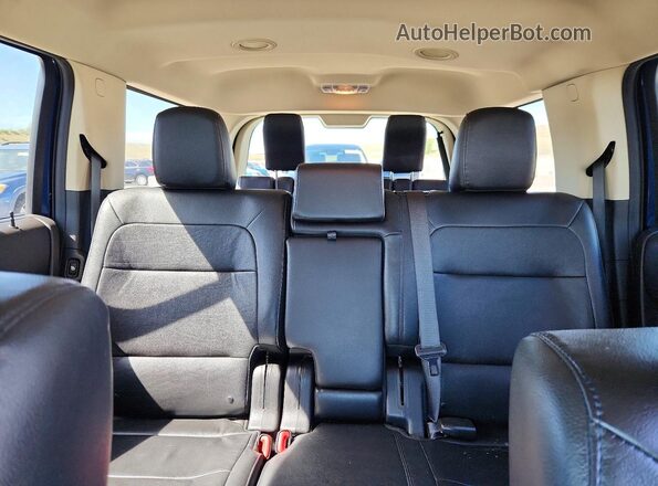 2FMHK6D88HBA02469 2017 FORD FLEX Синий Вид задних сидений