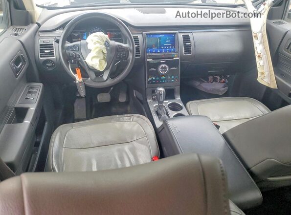 2FMHK6D88JBA15003 2018 FORD FLEX White წინა პანელის ხედი