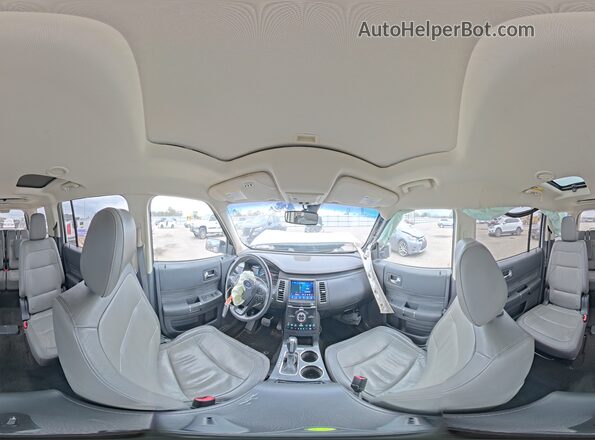 2FMHK6D88JBA15003 2018 FORD FLEX White სალონის 360-გრადუსიანი ხედი