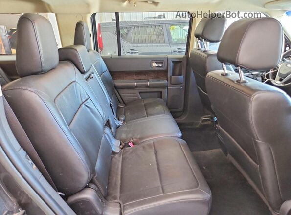 2FMHK6D89GBA01233 2016 FORD FLEX Charcoal უკანა სალონის ხედი