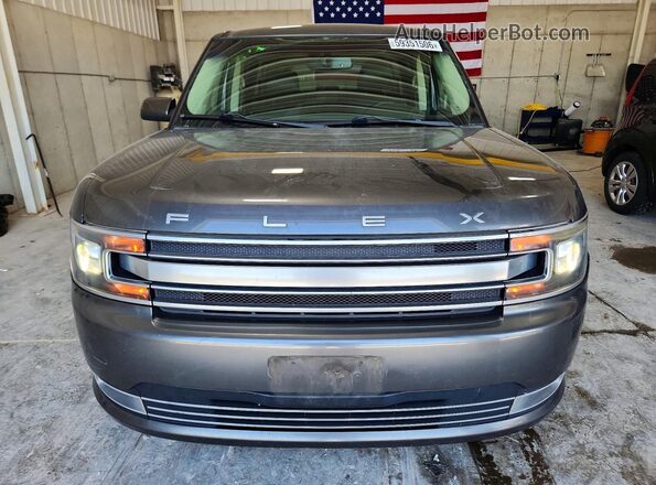2FMHK6D89GBA01233 2016 FORD FLEX Charcoal წინა ხედი