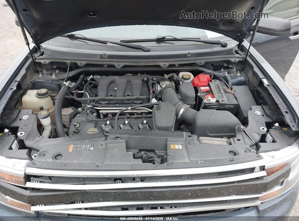 2FMHK6D89HBA04764 2017 FORD FLEX Blue უკანა ხედი
