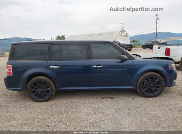 2FMHK6D89HBA04764 2017 FORD FLEX Blue უკანა სალონის ხედი