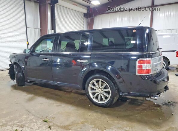 2FMHK6D89KBA13777 2019 FORD FLEX Black Trasero izquierdo