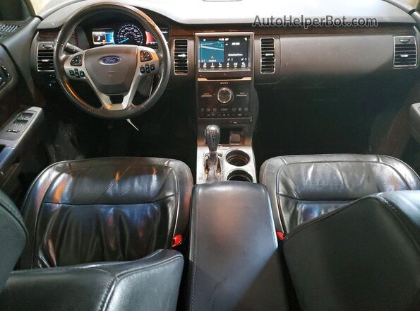 2FMHK6D89KBA13777 2019 FORD FLEX Black Vista del salpicadero