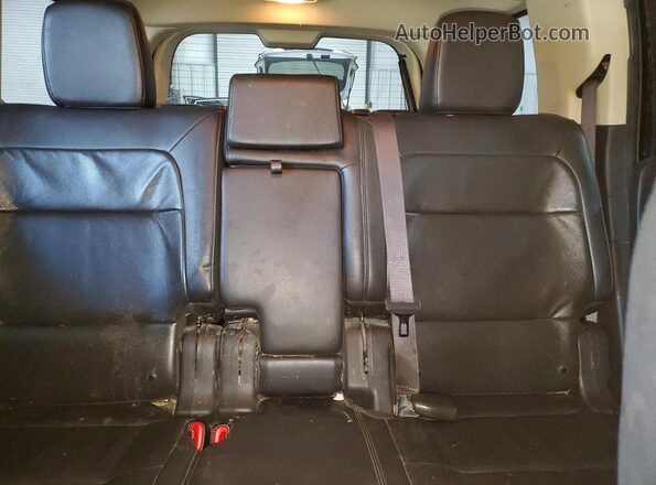 2FMHK6D89KBA13777 2019 FORD FLEX Black Vista de los asientos traseros
