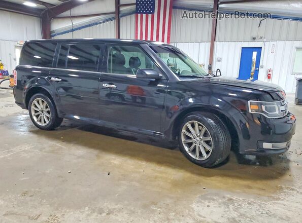 2FMHK6D89KBA13777 2019 FORD FLEX Black Delantero derecho