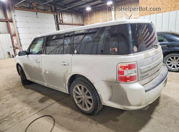 2FMHK6D89KBA29381 2019 FORD FLEX White უკანა მარცხენა