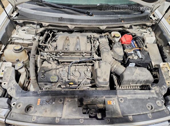 2FMHK6D89KBA29381 2019 FORD FLEX White ძრავის განყოფილების ხედი