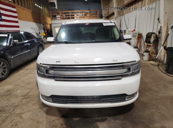 2FMHK6D89KBA29381 2019 FORD FLEX White წინა ხედი