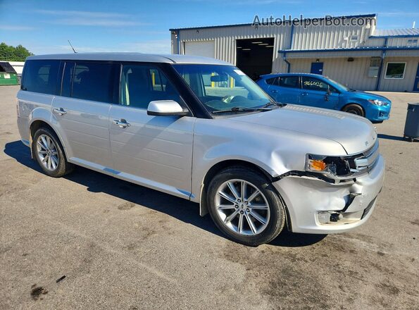 2FMHK6D89KBA29607 2019 FORD FLEX Серебряный Передняя правая четверть