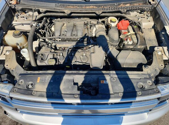 2FMHK6D89KBA29607 2019 FORD FLEX Серебряный Вид подкапотного пространства