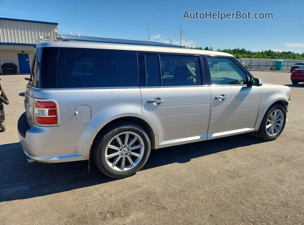 2FMHK6D89KBA29607 2019 FORD FLEX Серебряный Задняя правая четверть