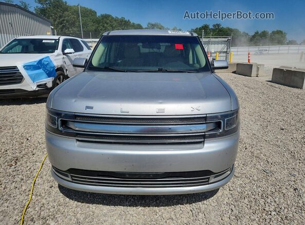 2FMHK6D8XHBA08046 2017 FORD FLEX Silver Widok z przodu