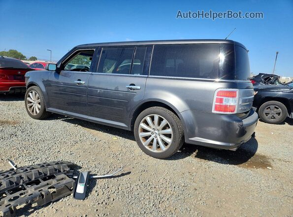 2FMHK6DT2GBA10862 2016 FORD FLEX Gray Հետևի ձախ