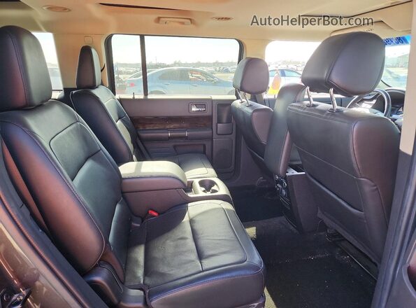 2FMHK6DT2GBA10862 2016 FORD FLEX Gray Սալոնի հետևի տեսք