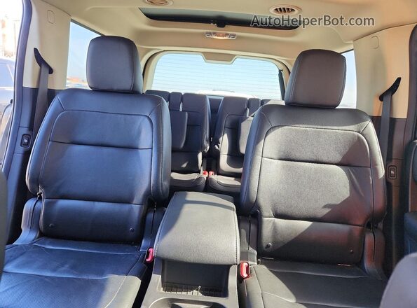 2FMHK6DT2GBA10862 2016 FORD FLEX Gray Հետևի նստատեղերի տեսք
