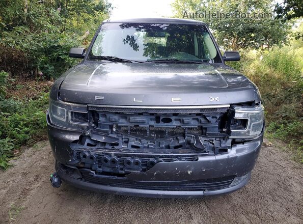 2FMHK6DT2HBA08966 2017 FORD FLEX Gray Դիմացի տեսք