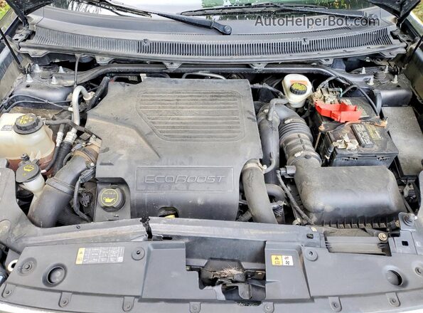 2FMHK6DT2HBA08966 2017 FORD FLEX Gray Շարժիչի բաժամունքի տեսք