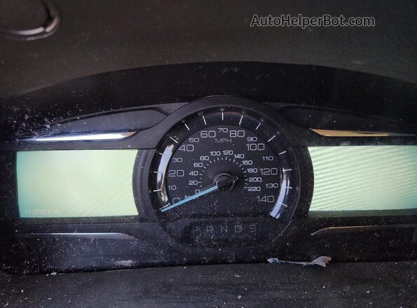 2FMHK6DT2JBA20525 2018 FORD FLEX Maroon Widok zestawu wskaźników