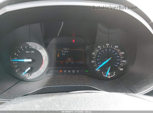 2FMPK3G90HBC35096 2017 FORD EDGE Белый Вид задних сидений