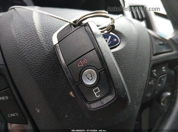 2FMPK3G90HBC35096 2017 FORD EDGE Белый Вид панели приборов