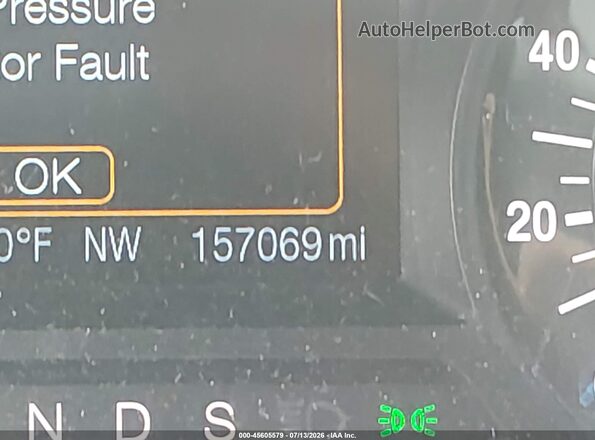 2FMPK3G90HBC35096 2017 FORD EDGE Белый Вид задней части салона