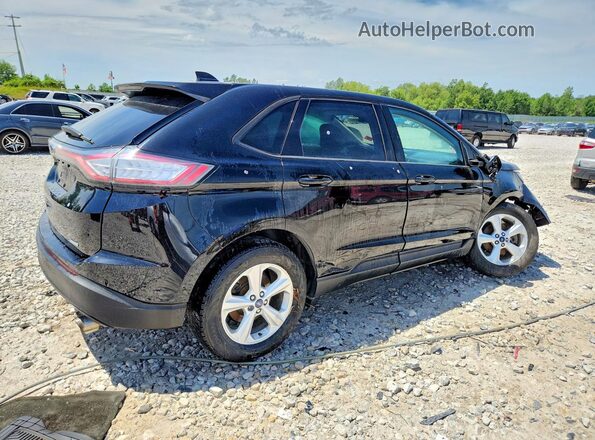 2FMPK3G90JBB74676 2018 FORD EDGE Black Trasero derecho