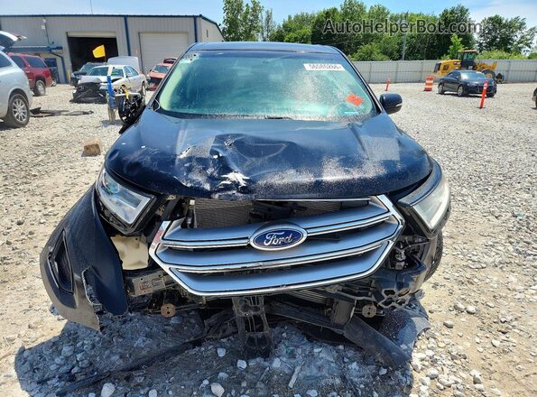 2FMPK3G90JBB74676 2018 FORD EDGE Black Vista frontal