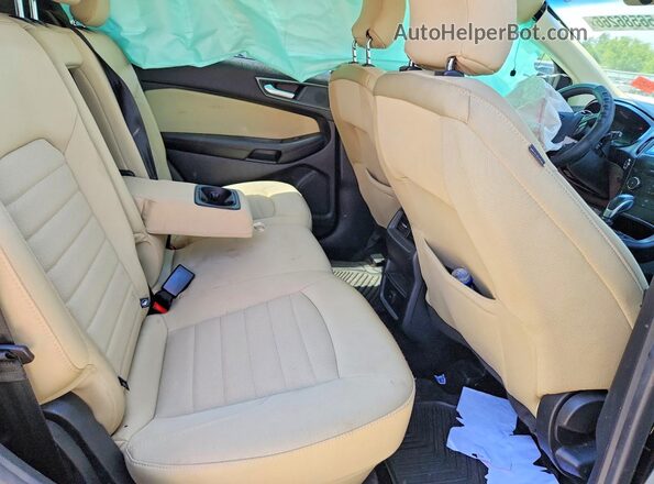 2FMPK3G90JBB74676 2018 FORD EDGE Black Vista interior trasera
