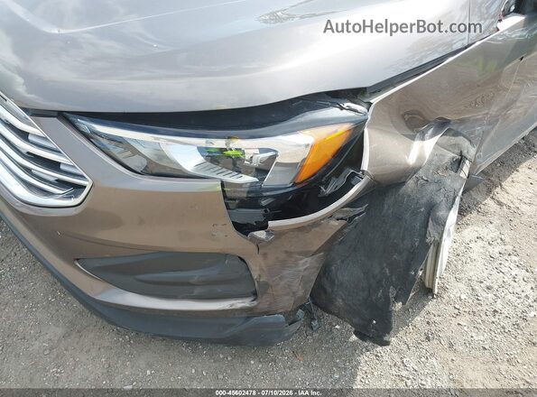 2FMPK3G90KBB19730 2019 FORD EDGE Brown Вид спереду