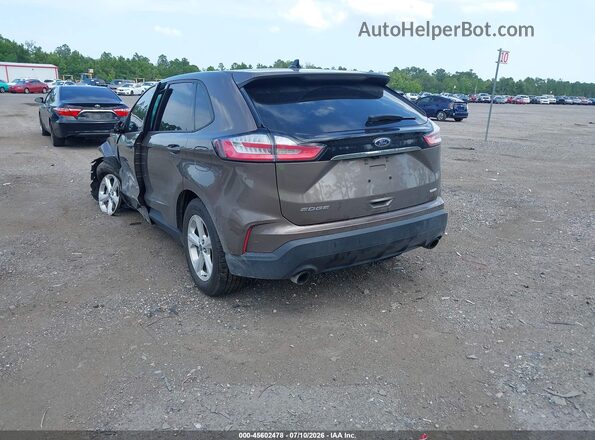 2FMPK3G90KBB19730 2019 FORD EDGE Brown Задня ліва чверть