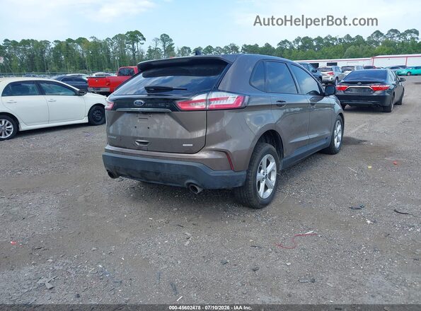 2FMPK3G90KBB19730 2019 FORD EDGE Brown Задня права чверть